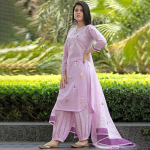 Women Floral Printed Regular Kurta with Salwar & With Dupatta